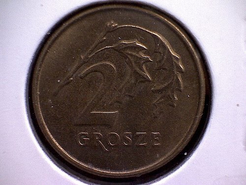 1997 mv POLAND TWO GROSZE