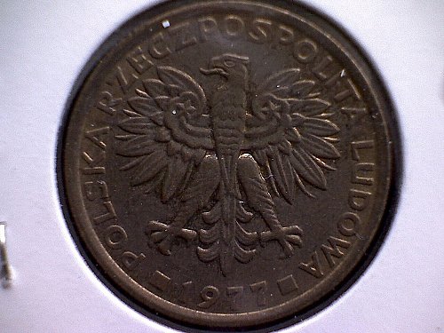 1977 POLAND TWO ZLOTE