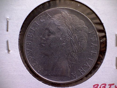 1956-R ITALY ONE HUNDRED LIRE