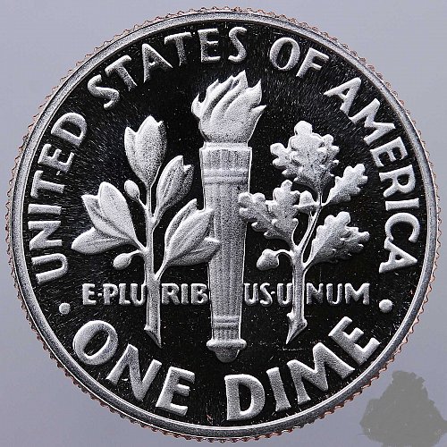 1979 S Roosevelt Dime Type 1 Gem Deep Cameo CN-Clad Proof (stock pic)