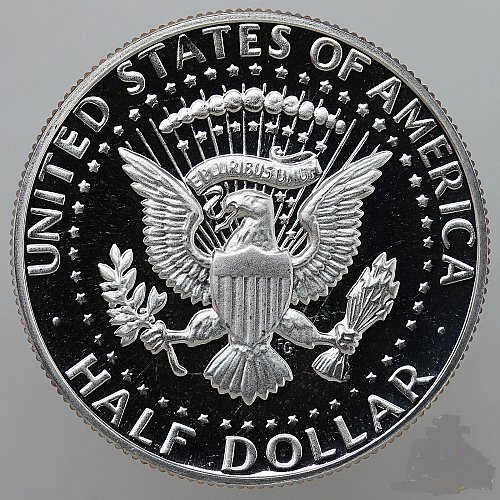 1981 S Kennedy Half Dollar Type 1 Gem Deep Cameo CN-Clad Proof