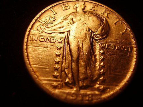 1918 s Standing Liberty Quarter