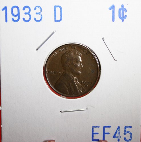 1933 D Lincoln Cent