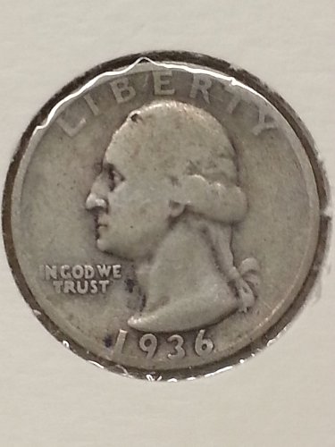 1936-S Washington Quarter