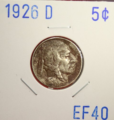 1926 D Buffalo Nickel