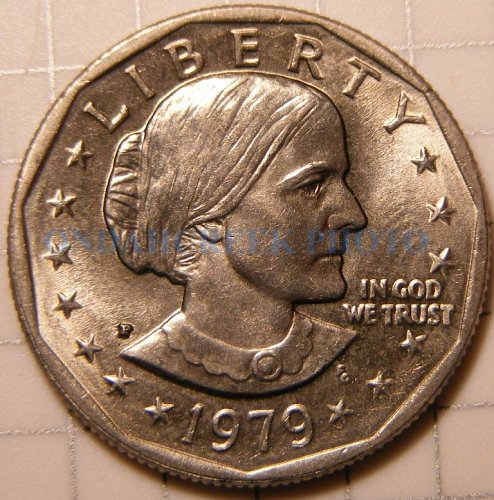 1979 Susan B Anthony Dollar CHBU Plus