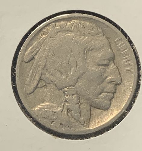 1915-P BUFFALO NICKEL FINE COND BIN 6.50
