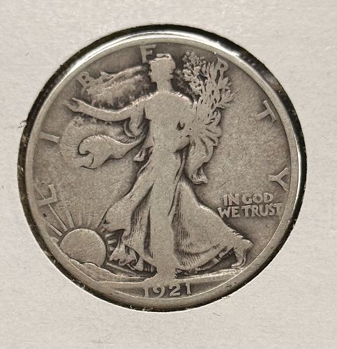 1921 D Walking Liberty Half Dollar Coin Value, Prices & Info | USA