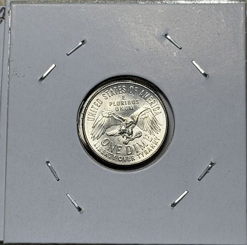 2026-P Die Crack Var#1 Choice Brilliant Uncirculated Emerging Liberty Clad Dime