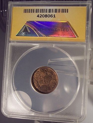 1907 Indian Head ANACS EF40 Details #G014