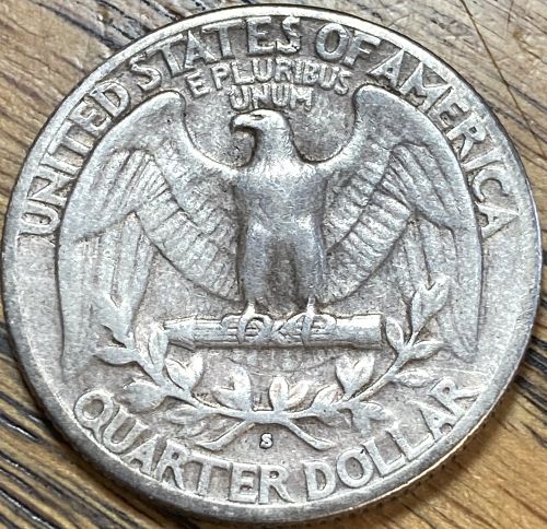 1940S Washington quarter in VERY FINE condition