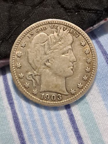 1903 Barber Quarter in VF Conditon