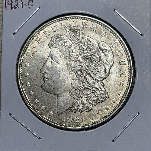1921-P Morgan 90% Silver Dollar