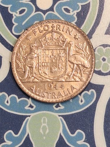 1944 S AUSTRALIA FLORIN    cm18