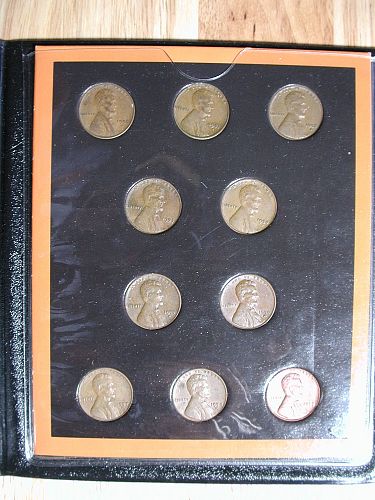 The Forgotten Decade of Lincoln Pennies collection