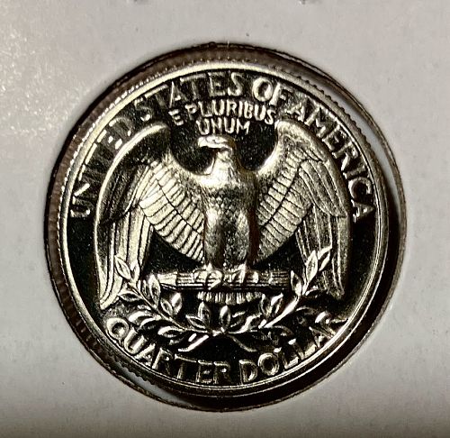 1977 S Proof Washington quarter