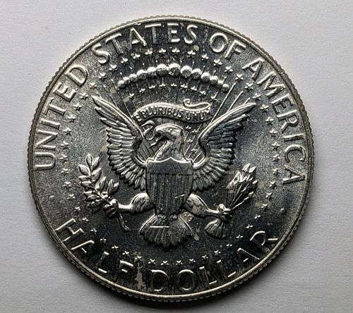 1969 D Uncirculated 40% Silver Kennedy Half Dollar