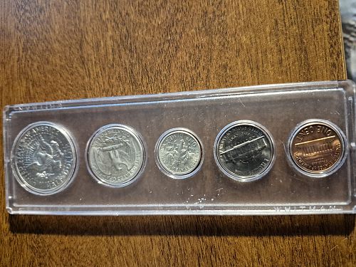 1964 5 Coin Year Set