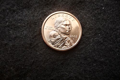 2003-D Sacagawea dollar