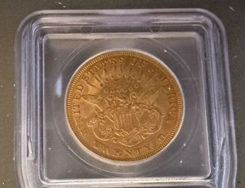1874 Liberty Head $20 Gold Coin