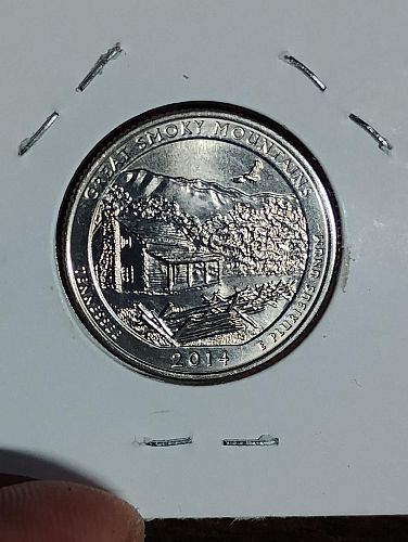 2014-S WASHINGTON QUARTER ATB GREAT SMOKY MOUNTAINS MS-64