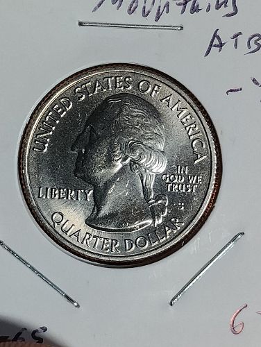 2014-S WASHINGTON QUARTER GREAT SMOKY MOUNTAINS ATB MS-65