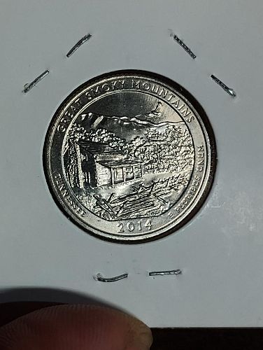 2014-S WASHINGTON QUARTER GREAT SMOKY MOUNTAINS ATB MS-65
