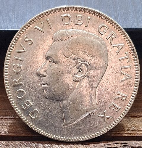 1949 Canada Silver 50 Cents