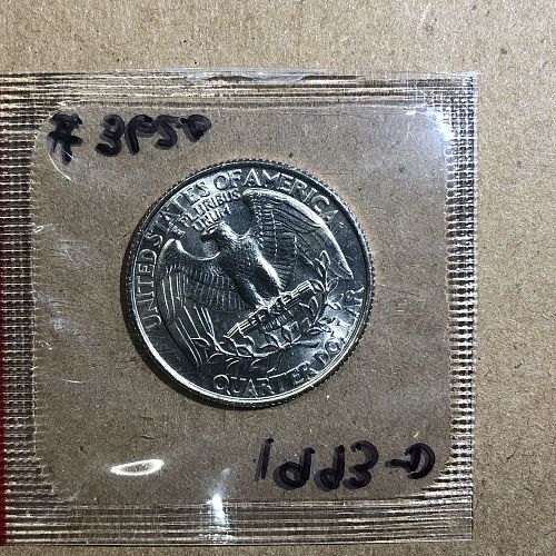 1993-D Washington Quarter, #3620