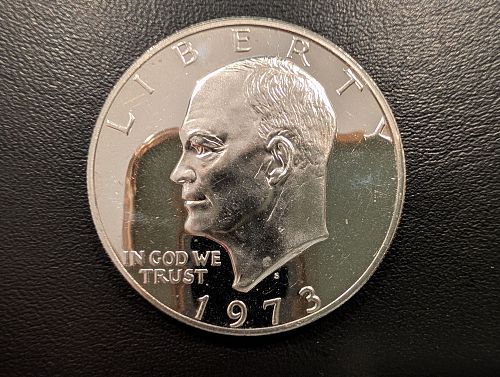 1973 S Eisenhower Proof Dollar