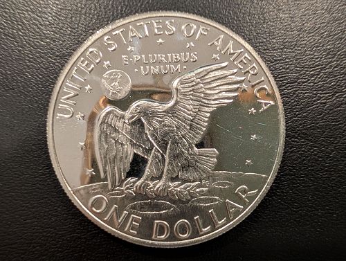 1973 S Eisenhower Proof Dollar