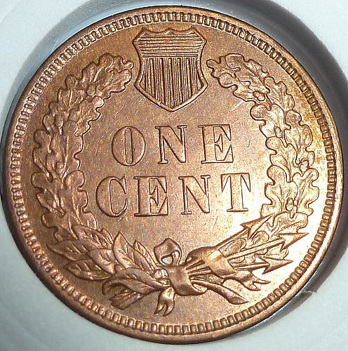 1907 ABOUT UN-CIRCULATED  Indian Cent Grades ( 271)