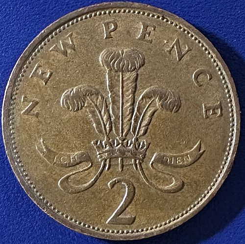 Great Britain - 1975 - 2 Pence [#1]