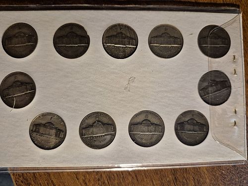 Silver Jefferson Nickel Set