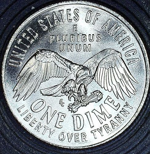2026 D Emerging Liberty Dime: Semiquincentennial 1776-2026 BU or Better