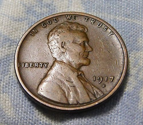 1917 D Lincoln Wheat Cent