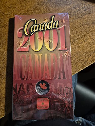 2001 Canada Day 25 Cent Coin