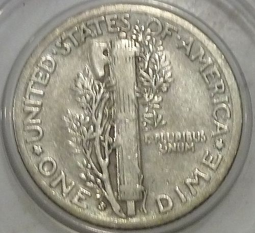 1937-S  VF  Mercury Dime VERY FINE ( 259)