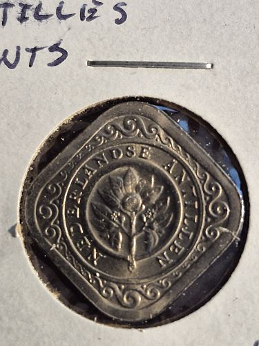 1970 Netherlands Antilles 5 Cents