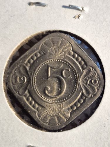 1970 Netherlands Antilles 5 Cents