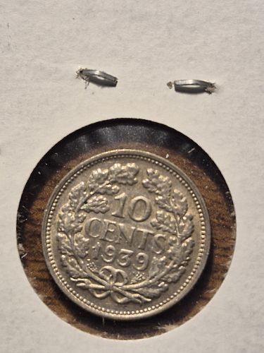 1939 Netherlands 10 Cent