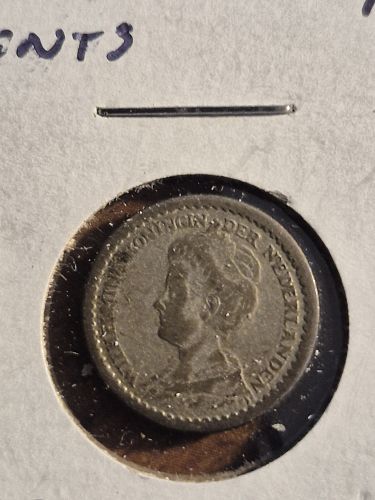 1917 Netherlands 10 Cent