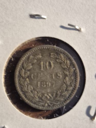 1897 Netherlands 10 Cent