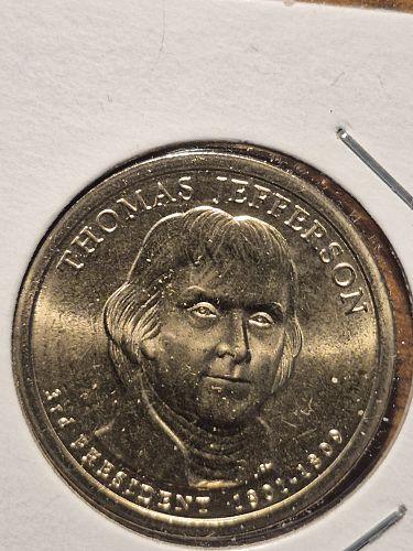 2007 D Thomas Jefferson Dollar