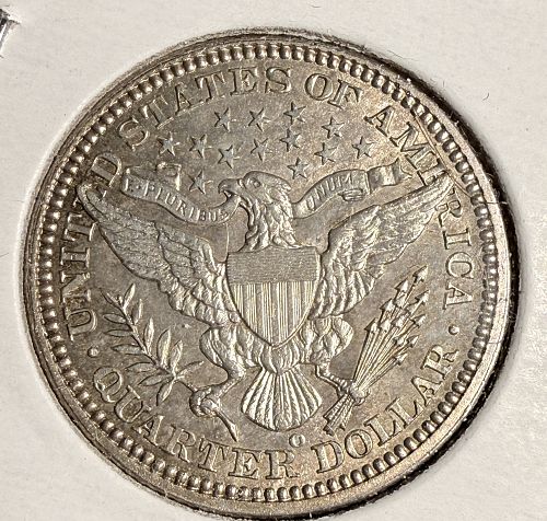1902-O Barber Quarter, Choice Uncirculated (17378)