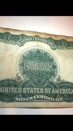 Phenomenal 1899 $1 Black Eagle Silver Certificate Large Size- Superb Looking & Crisp!