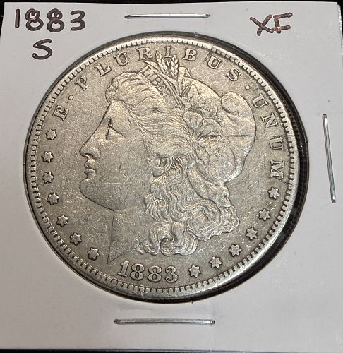 1883-S Morgan Silver Dollar, XF (18887)