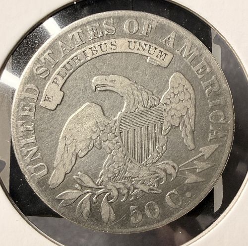 1830 Capped Bust Half Dollar, Nicely Circulated, (17446)