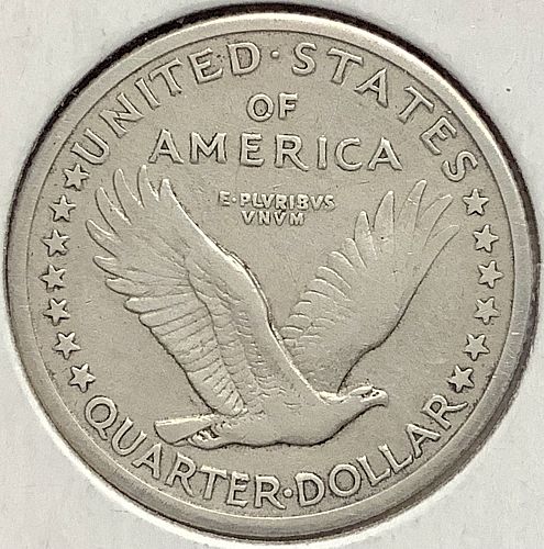 1917 Standing Liberty Quarter Type 1 - Dusty Choice Original Choice VF/XF