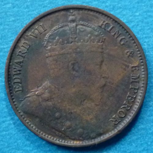 Ceylon Sri Lanka 1/2 Cent 1905 KM# 101